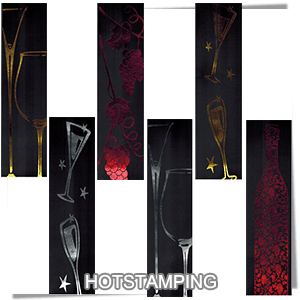 (BK03)<br>[Foil Stamping] Wine Design BK03