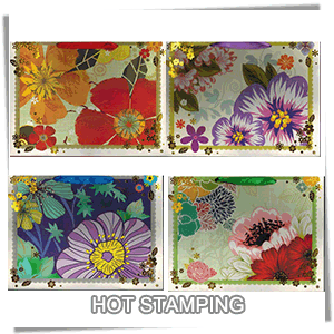 (FST02)<br>[Hot Stamping] Flower Design #02