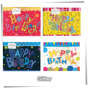 (HGT08)<br>[Glitter] Birthday Glitter Design #08