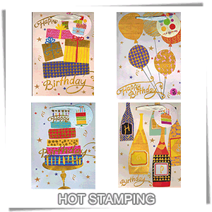 (HST05)<br>[Hot Stamping] Birthday Hot Stamping Design #05