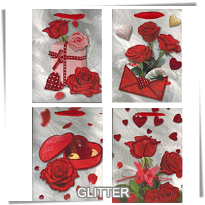 (LGT07)<br>[Glitter] Valentine Glitter Design #07
