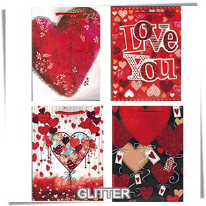(LGT08)<br>[Glitter] Valentine Glitter Design #08