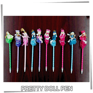 (SSPEN-L06)<br>Assorted Doll Pen #06