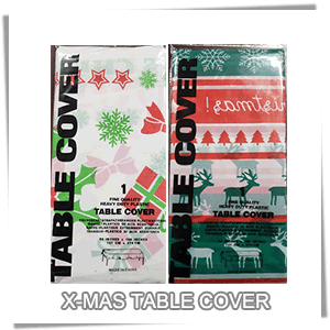 (SSTC-XMAS02)<br>[Table Cover] X-Mas Design 54X108 Inch Squ