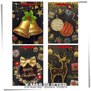 (XGT51)<br>[Glitter] Christmas Design #51