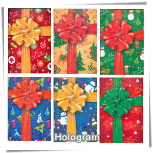 (XHO04)<br>[Hologram] Christmas Design #04