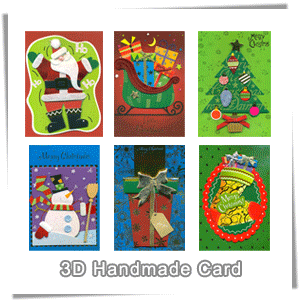 (S510301)<br>[HM] Navidad Hecha a Mano Tarjeta #01