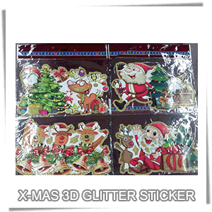 (STK-XMAS02) Christmas Decoration Sticker