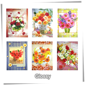 (S910203)<br>[Glaseado] Flores DiseÃ±o #C