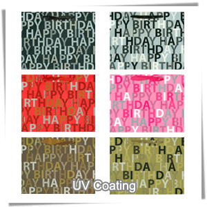 (HUV01)<br>[UV] CumpleaÃ±os UV Coating DiseÃ±o #01