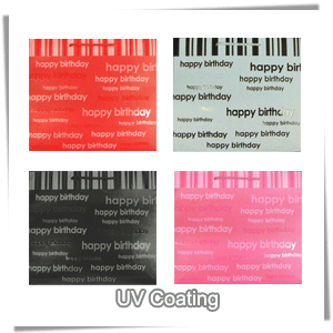 (HUV02)<br>[UV] CumpleaÃ±os UV Coating DiseÃ±o #02