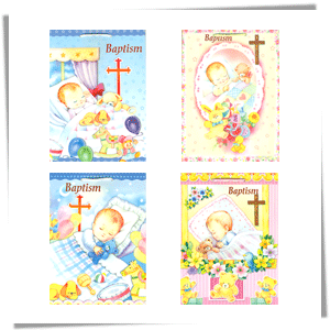 (S870304)<br>[Glossy] Baptism Design #D